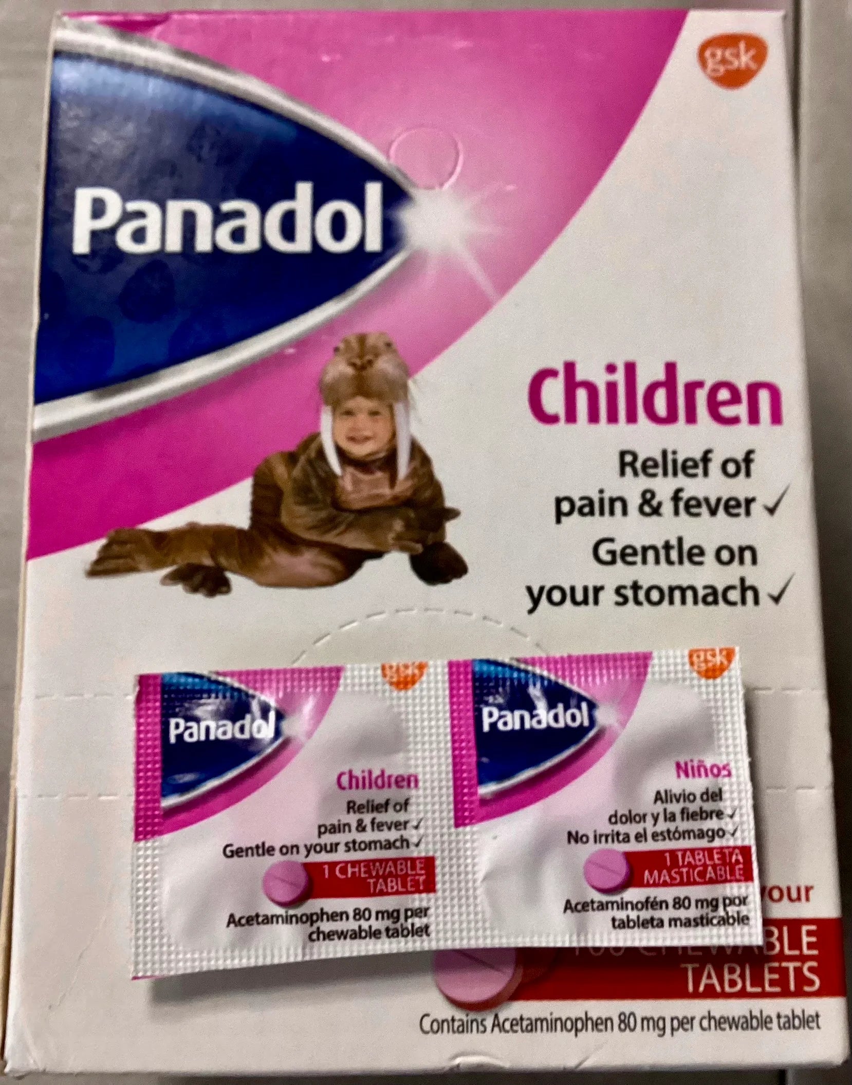 Panadol Children Tablet